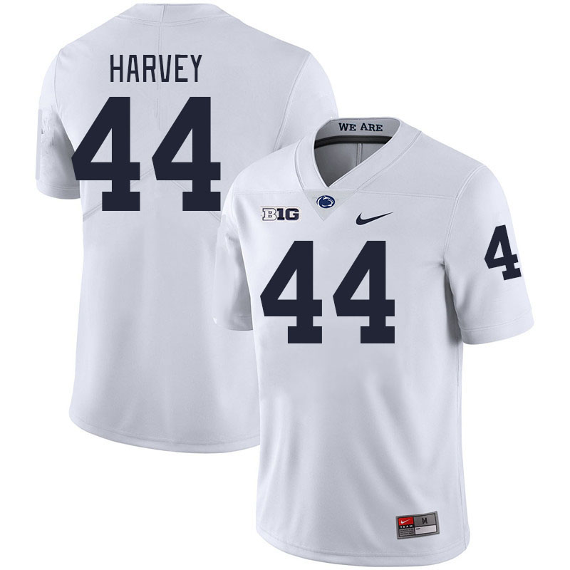 Men #44 Jaylen Harvey Penn State Nittany Lions College Football Jerseys Stitched-White